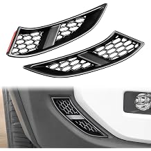 Front Left and Right Side Air Intake Grill Grille Decoration Covers Compatible With For 2024 2025 2026 Toyota Land Cruiser 250 1958 Prado Lc250 J250 Air Inlet Decorative Protective,Matte Black