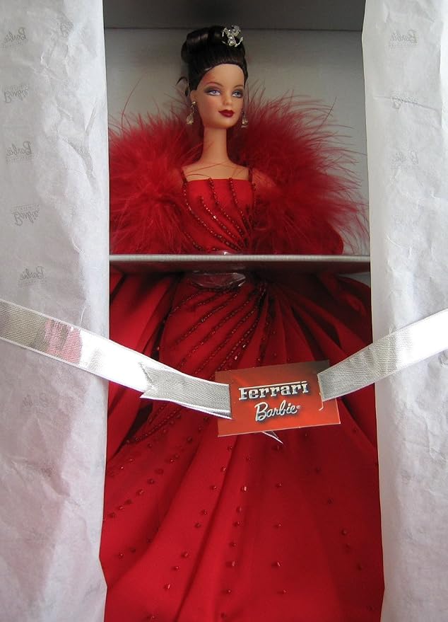 BARBIE FERRARI RED Gown Limited Édition Doll Mattel NRFB EUR 290,00 - FR