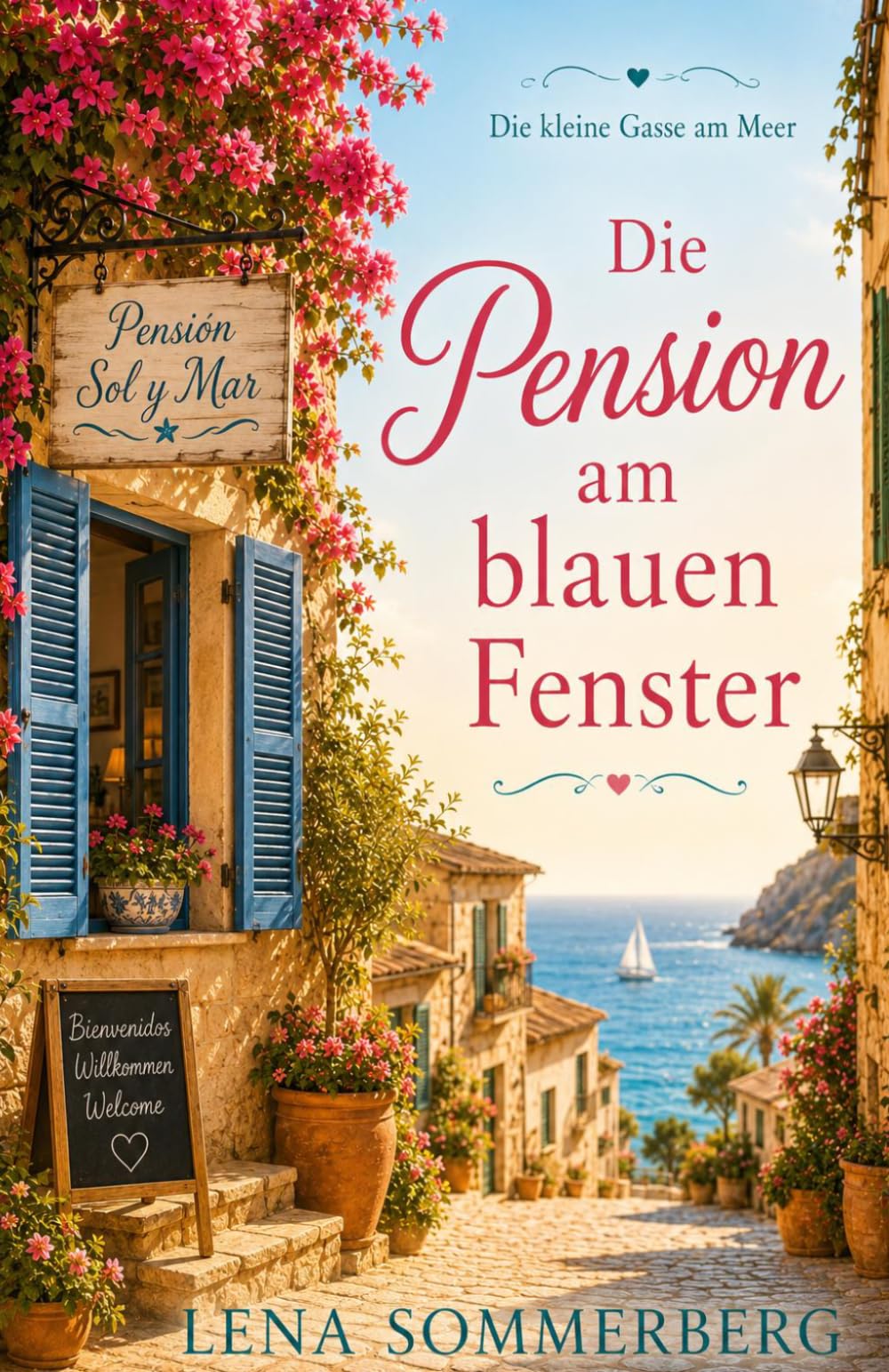 Die Pension am blauen Fenster: Ein Mallorca-Wohlfühlroman aus der Reihe „Die kleine Gasse am Meer“