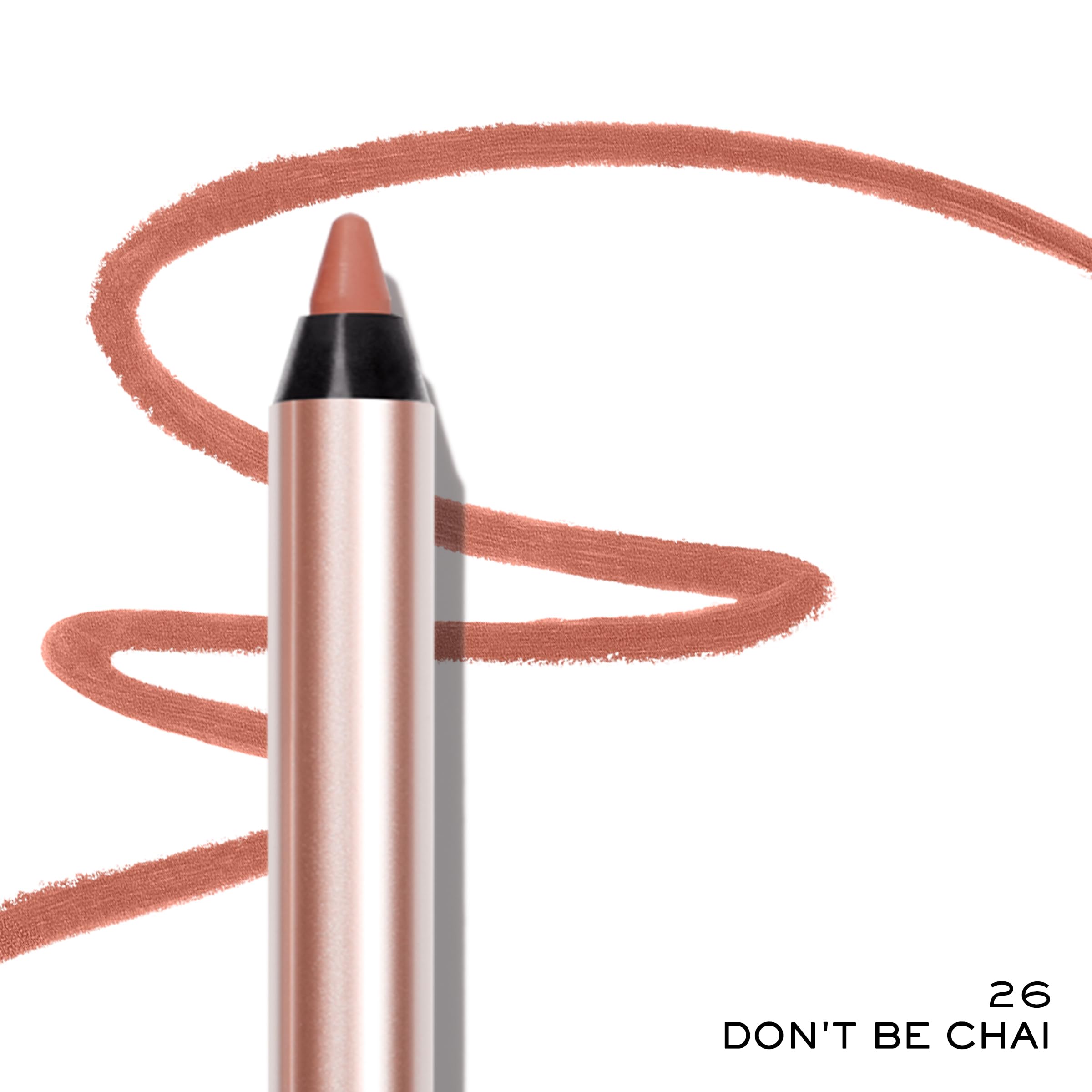 Lancôme Lip Idôle Lip Shaper - Creamy Matte Formula, Waterproof, Smudge-Proof, Long-Lasting, 26 Don't Be Chai - Image 3