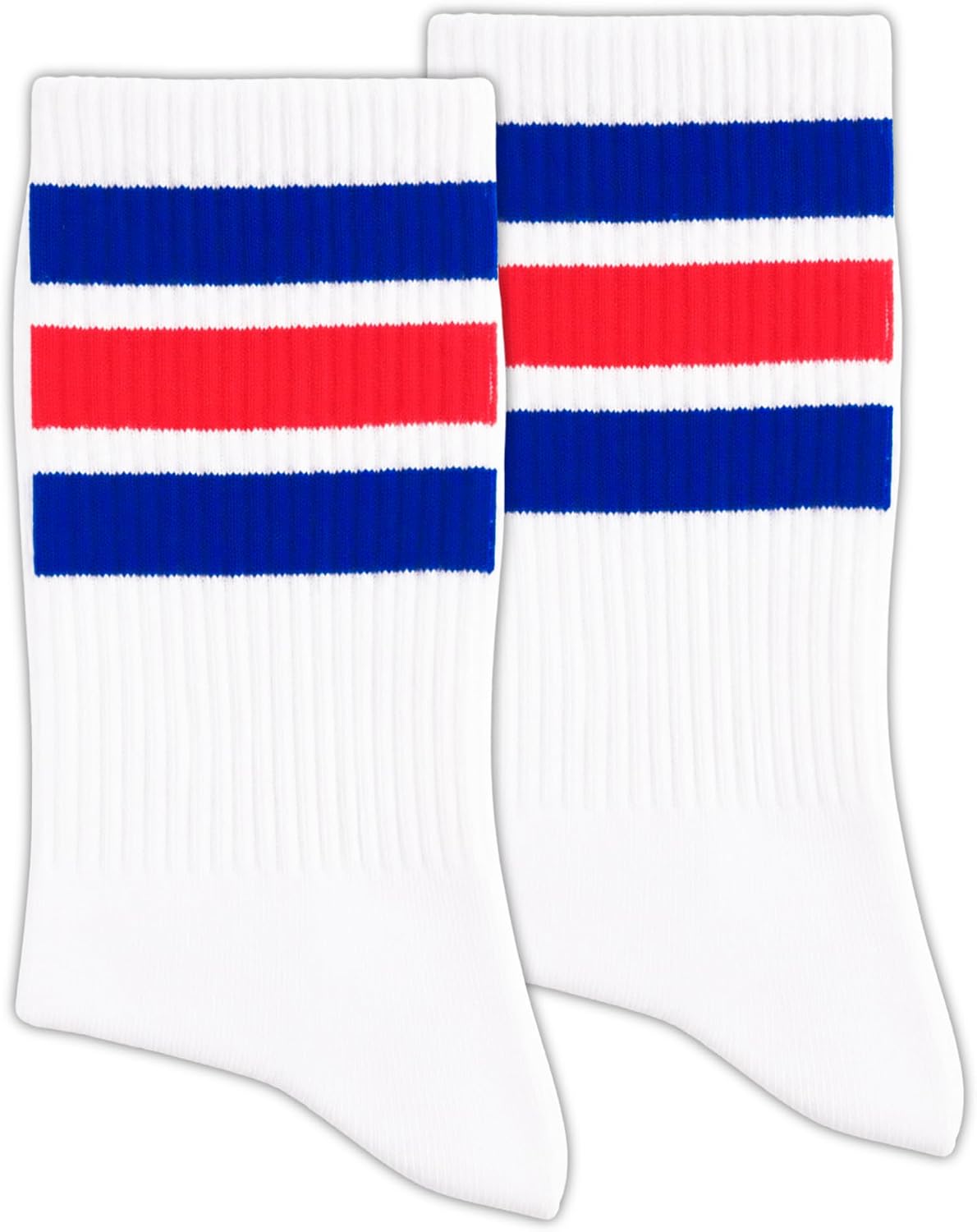 Classic Striped Crew Socks Gifts for Men Women