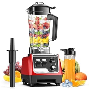 Blenders for Kitchen Powerful 1800 Watt Motor Smoothie Blender 70 Oz Large Capacity and BPA-Free Containers with To