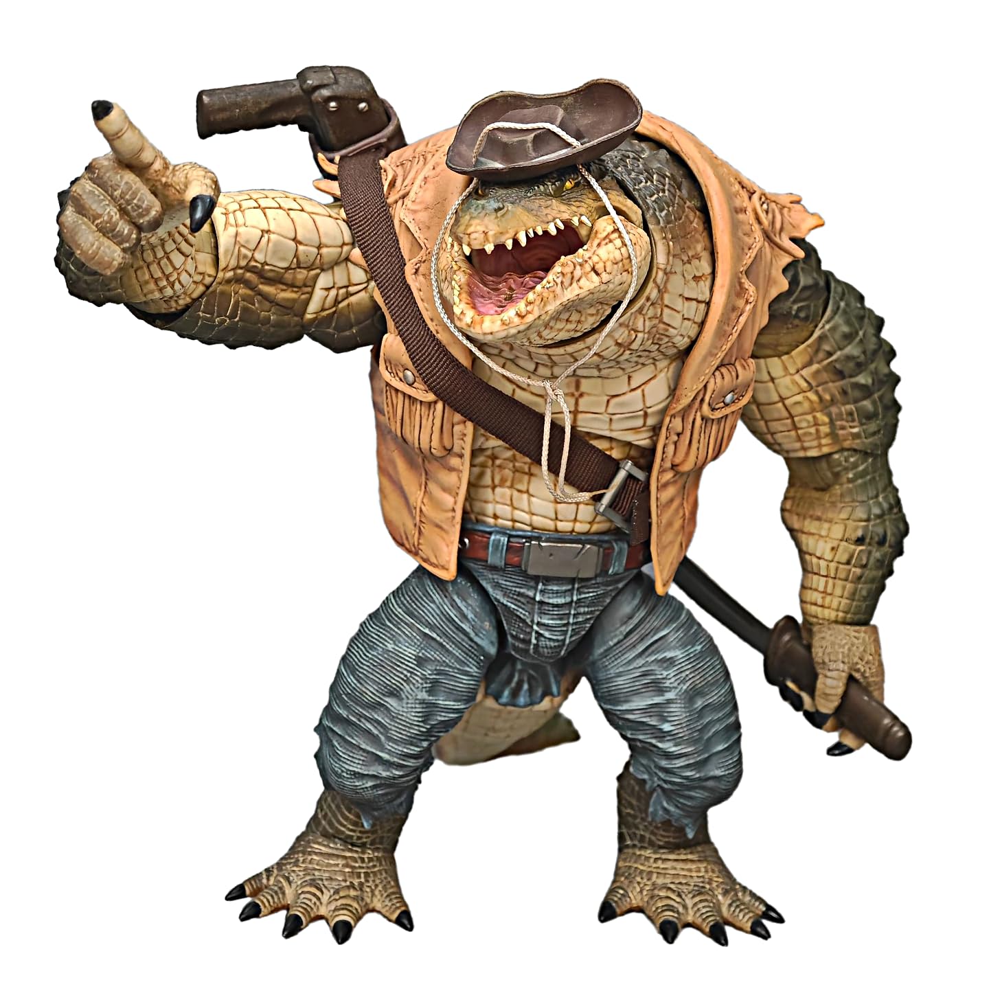 TOYVERSE JIANGMENG FuRay Planet Wilderness Hunter Crocker 19cm – Highly Articulated Crocodile Bounty Hunter Action Figure with Accessories for Adult Collectors Ages 15+