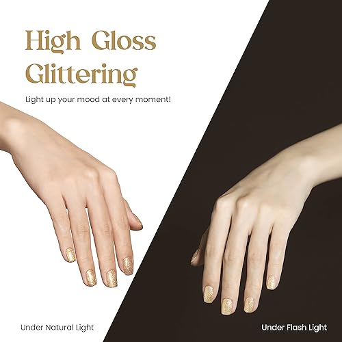 Miniatura 347 de Beetles - Esmalte de uñas en gel de 0.5 onzas fluidas (15ml), curado con lámpara LED, extracción por remojo, para arte de uñas, estética