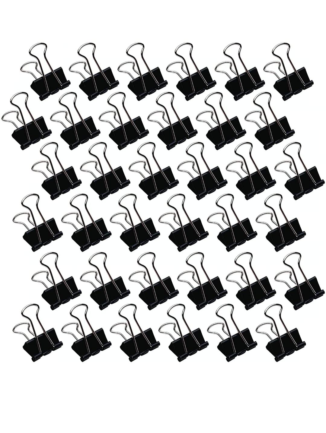 Pehrovin Ventures 32mm Black Binder Clips/Paper Clips/Paper Holding