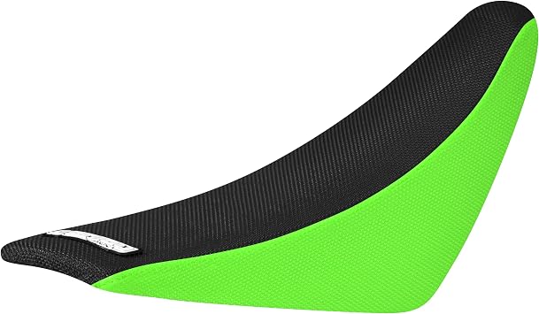 Enjoy Mfg Seat Cover - Compatible with EBOX1-EBOX2 V2-EBOX3 Electric Bike Off-Road Motocross - #497 Flo Green Sides/Black top Standard