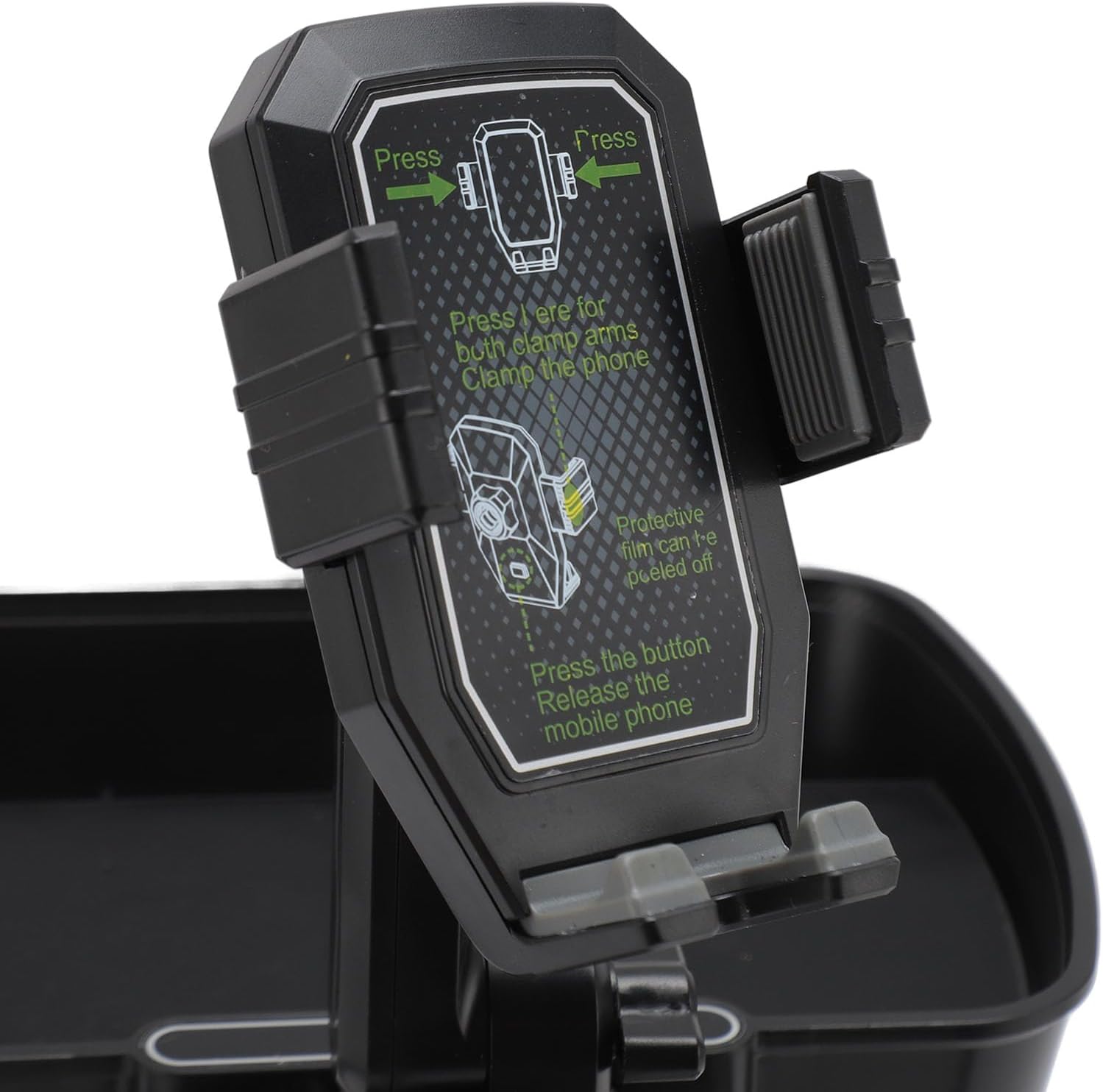 Car Cup Holder ° Rotation Dual Cup Holder Tray with Adjustable Base Width Compatible with Bottles up to 2.75 in/7 Cm Car Food Tray for Car Seats Strollers and Outdoor Chair