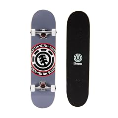 Element Icon Gray Skateboard 31 x 7 75 Complete Popsicle Board for Kids Teens Boys Girls and Adults