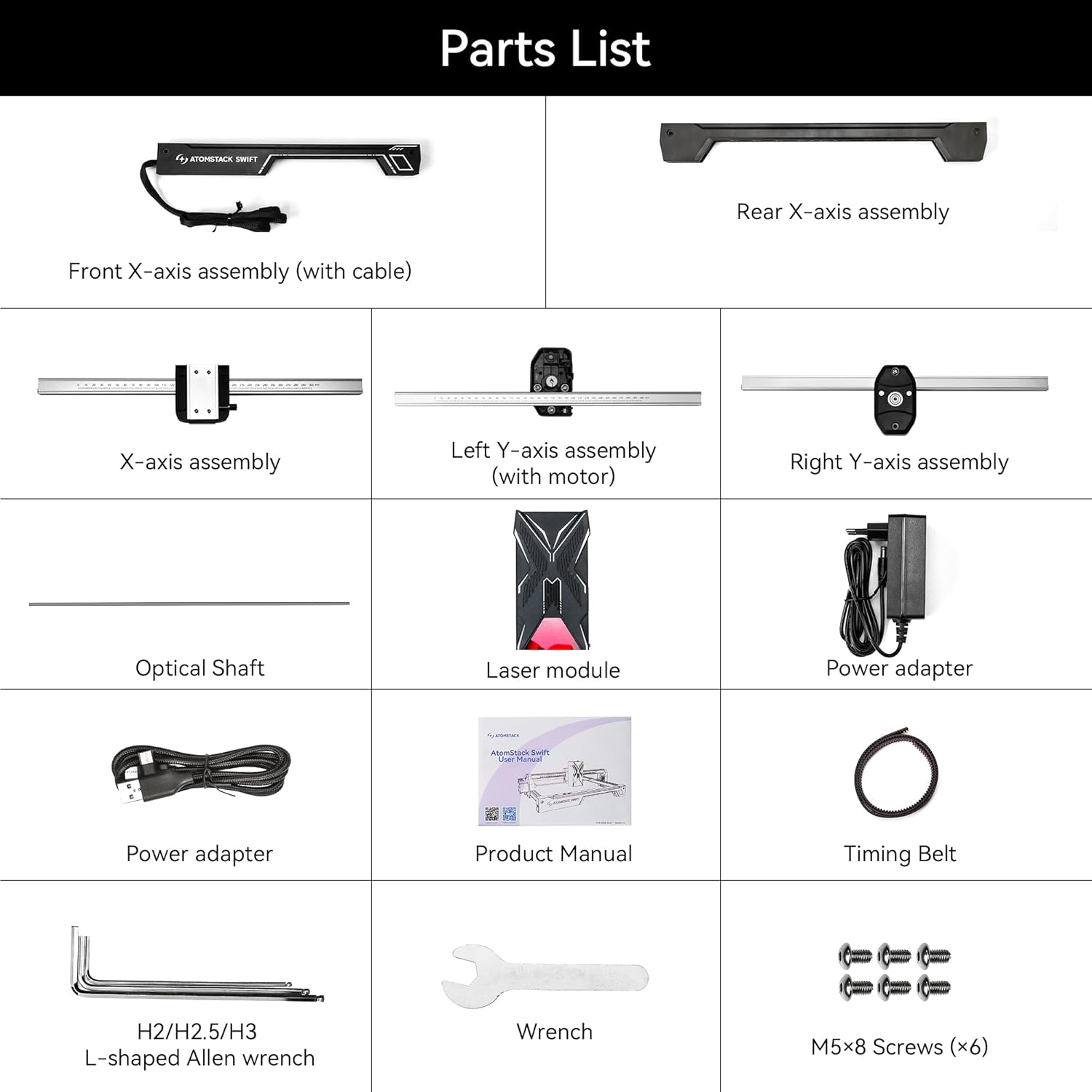 Adjusting the eccentric nut on the ATOMSTACK Swift 12W Laser Engraver