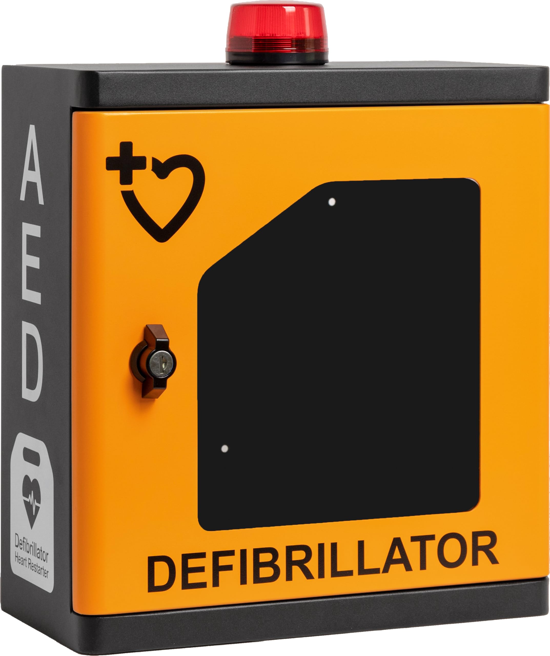 HypaGuard Indoor AED Cabinet, Empty - Alarmed & Lockable Defibrillator Cabinet