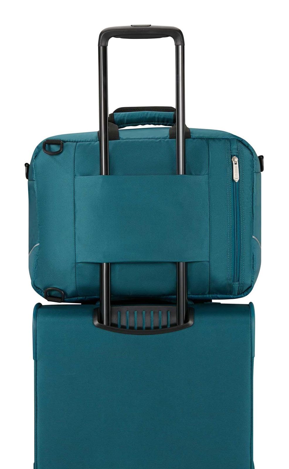 American Tourister Bolsa de Viaje Bolso Bandolera Summerride 3-Way Boarding Bag 27L Totally Teal Azul petróleo