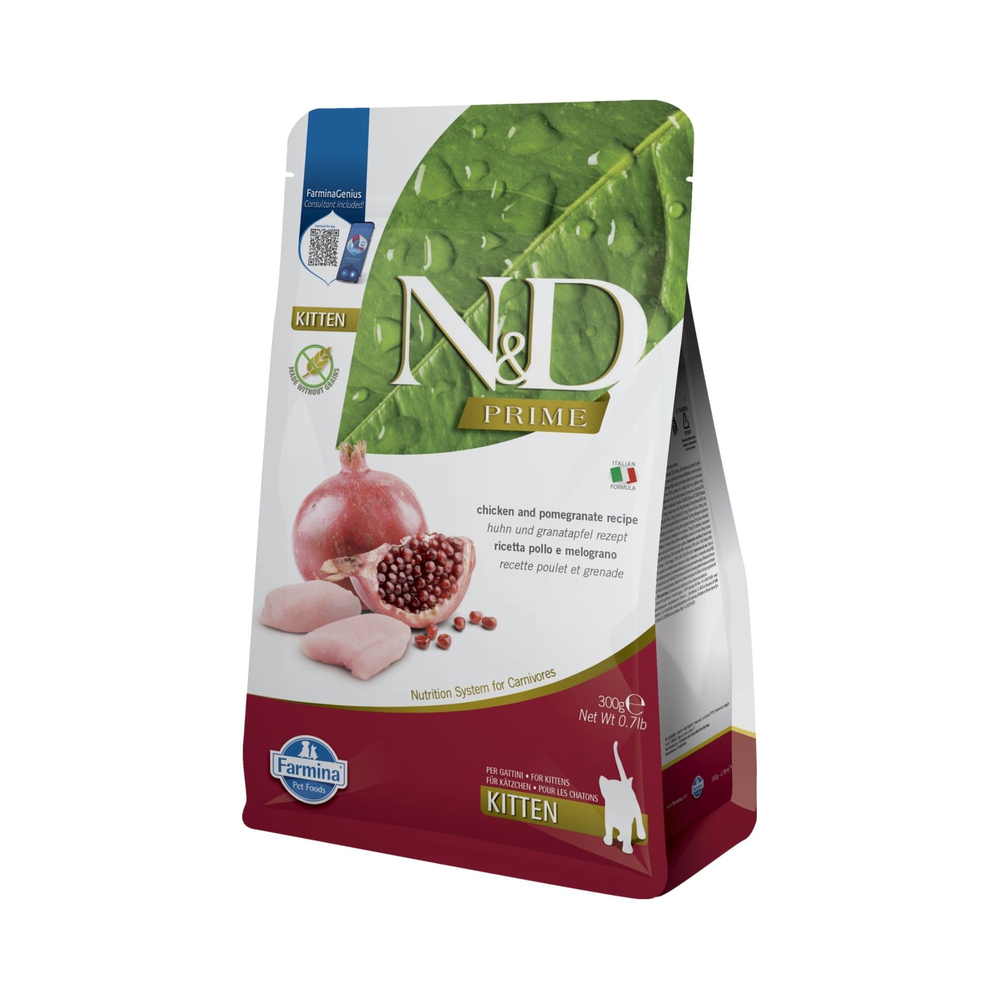FARMINA ND CAT KITTEN PRIME CHICKEN 300GR