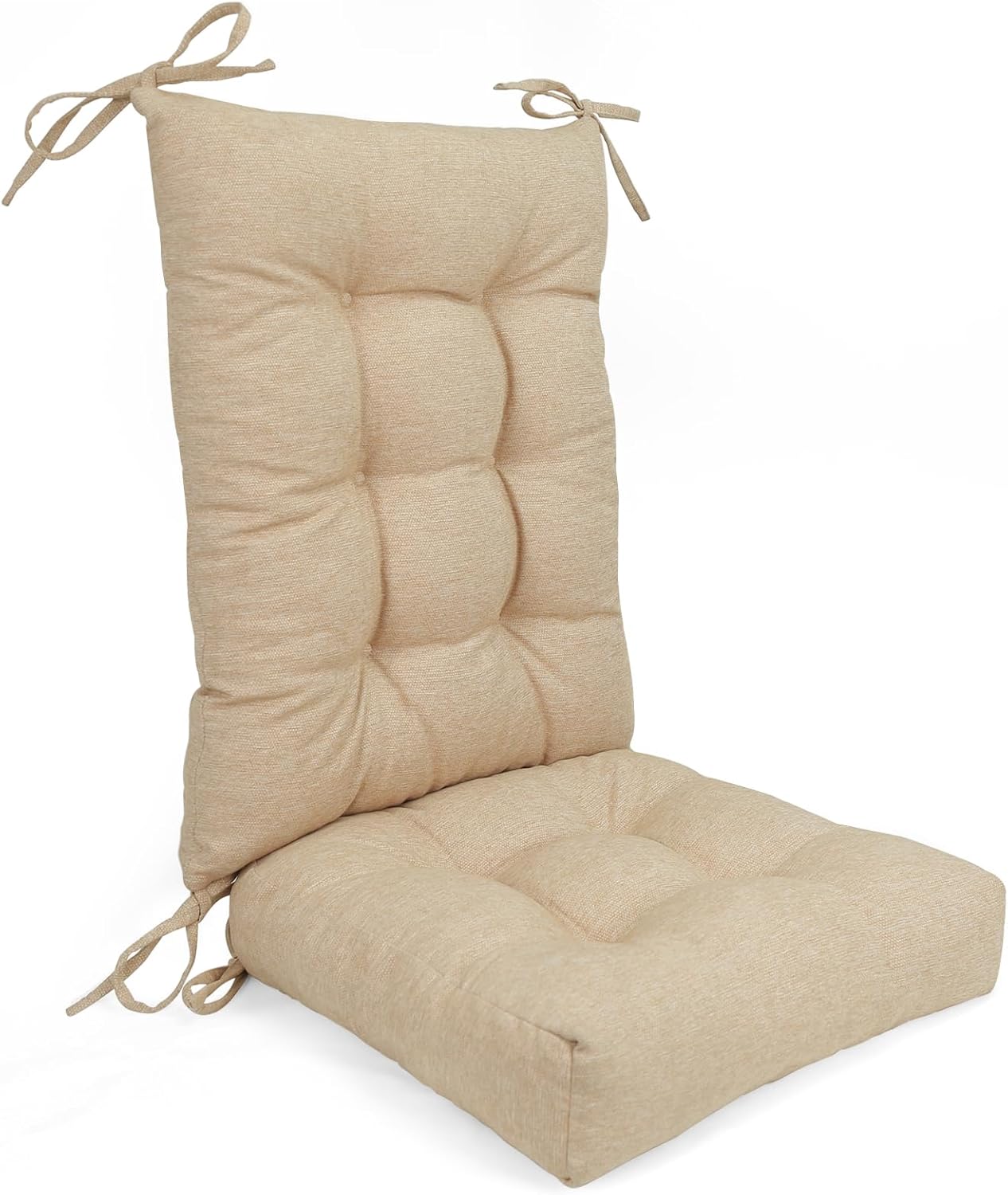 Focuprodu Rocking Chair Cushion.2 Piece Set of NonSlip