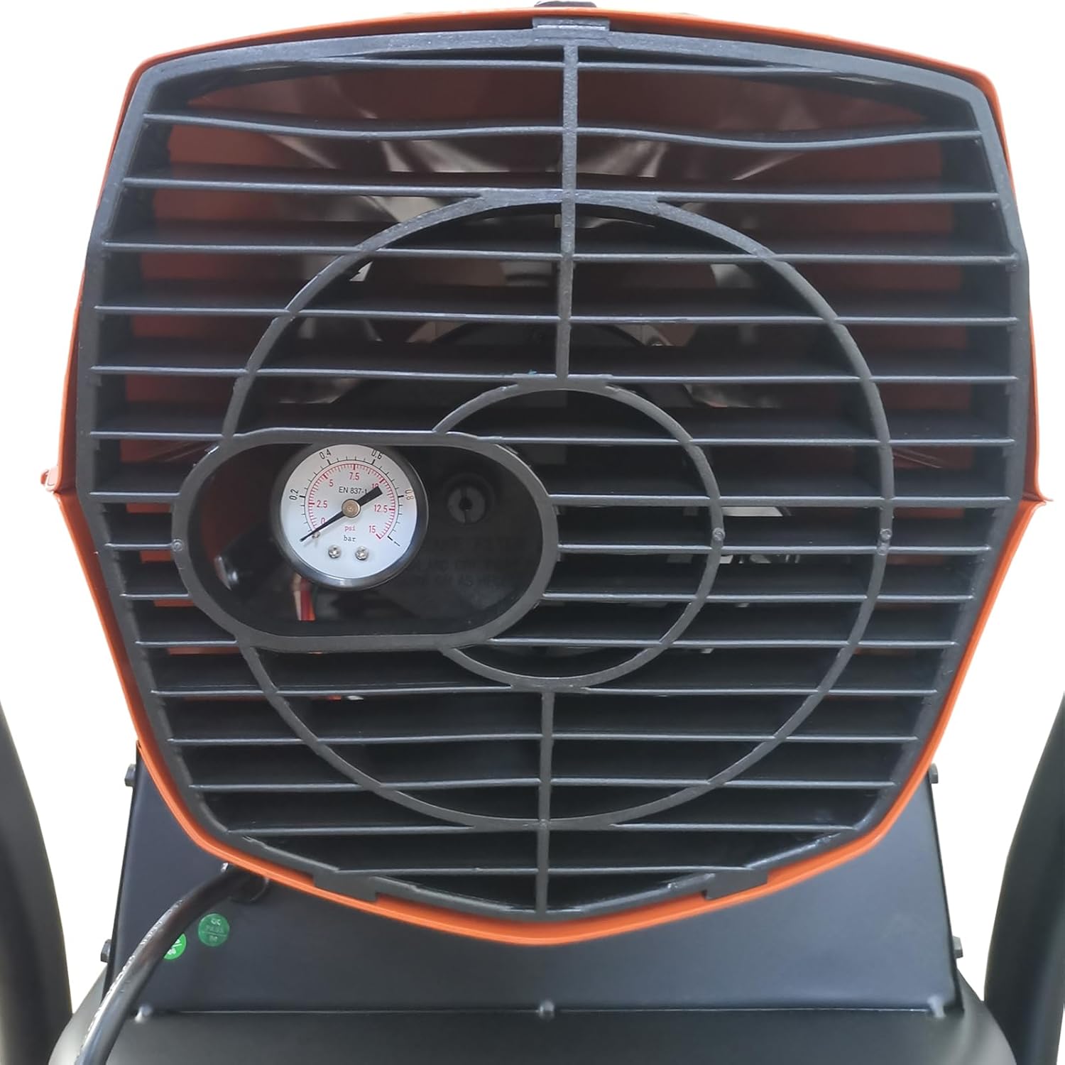 GOWE Portable Movable Torpedo Forced Air Heavy Duty 125000BTU Kerosene/Diesel Heater with Thermostat Control and Overheat Protection for Jobsite,Garage,Construction Site and Farm.