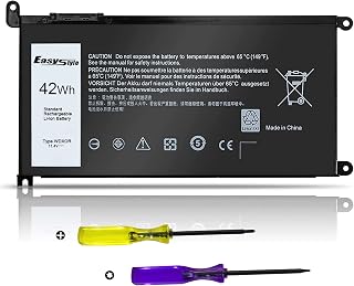 WDX0R 42Wh Replacement Battery for Dell Inspiron 13/15 5000/7000, Latitude 3189/3390 - P69G 3CRH3 Compatible
