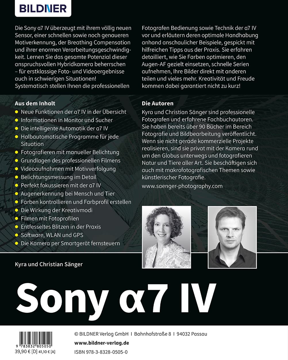 Sony a7 IV: Das umfangreiche Praxisbuch zu Ihrer Kamera!