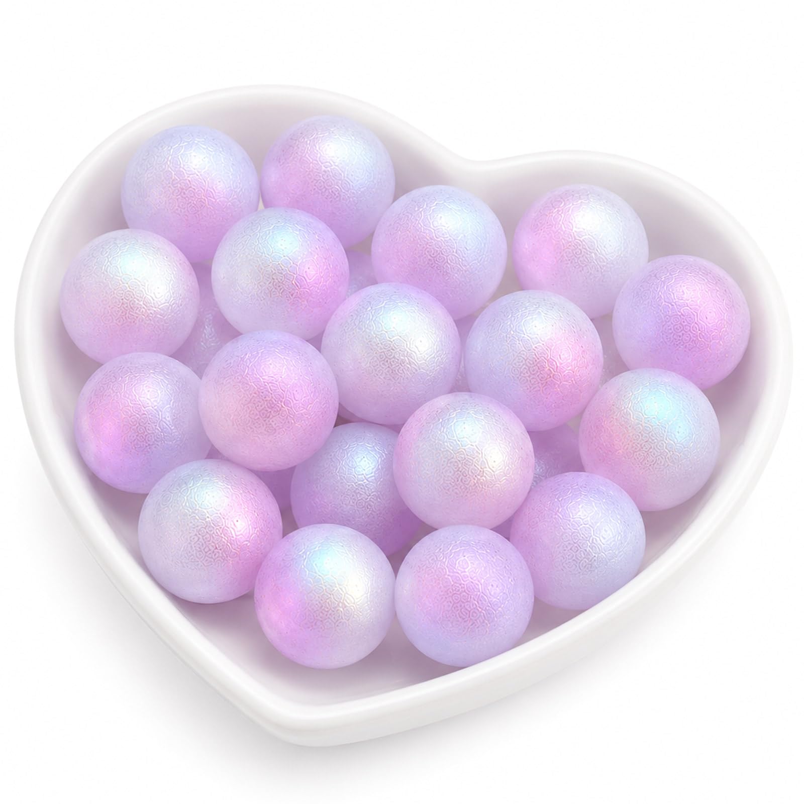 20 Pcs Purple Sprinkling Gold Glass Marbles, Hole-Free Iridescent Purple Beads, Fish Tank Ornaments, Sea Glass for Crafting, Vase, Aquarium, DIY, Decoration & Jewelry(12mm)