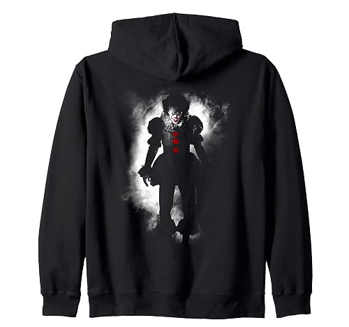 Pennywise Unisex-Adult Black Zip Hoodie