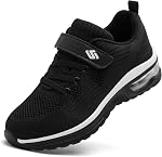 Kids Sneakers Boys Girls Cushion Athletic Running Shoes Lightweight Breathable Walking Sports Tennis Shoes