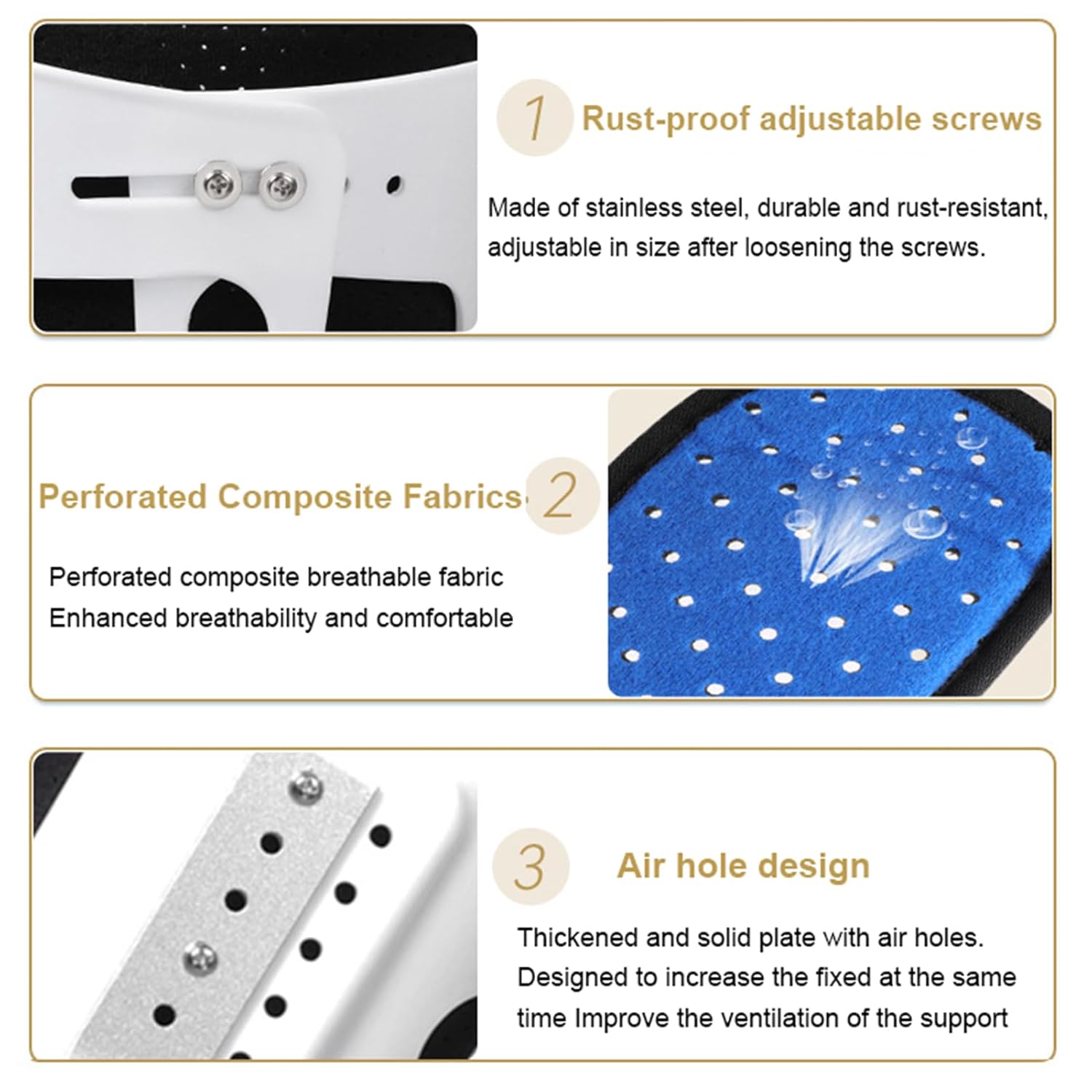 Knee Support Brace, Hip Knee Ankle Foot Orthosis Braces with Walking Boots for Hip Fracture Rehabilitation Equipment, Full Leg Brace for Adults