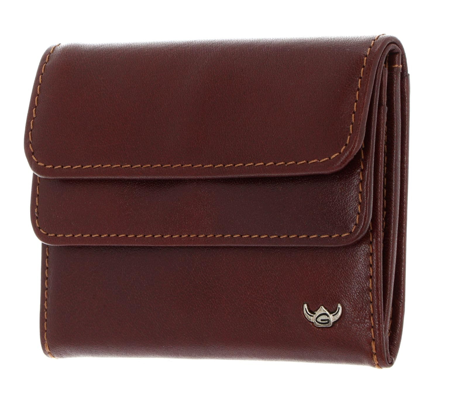 Golden Head Leder Geldbörse Colorado RFID Protect Überschlagbörse 1176 Tabacco braun