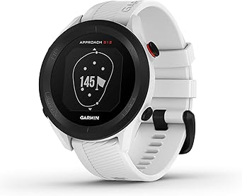 garmin approach s12 easy to use gps golf watch 42k preloaded courses white 010 02472 02