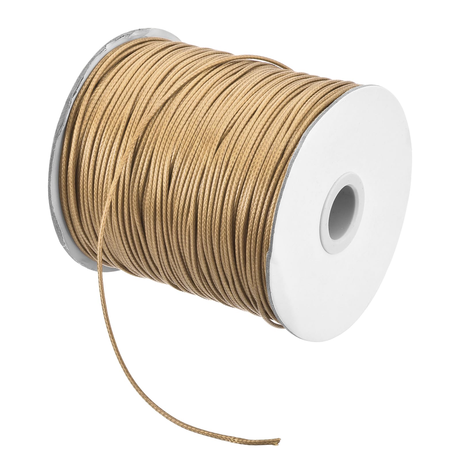 QUARKZMAN Cordoncino Cerato 0,5mm Cordoncino In Poliestere Cerato 175 Iarde Filo Cerato Per Creazione Bracciali Collane Perline Creazione Gioielli Artigianato Fai Da Te (Azzurro Cielo