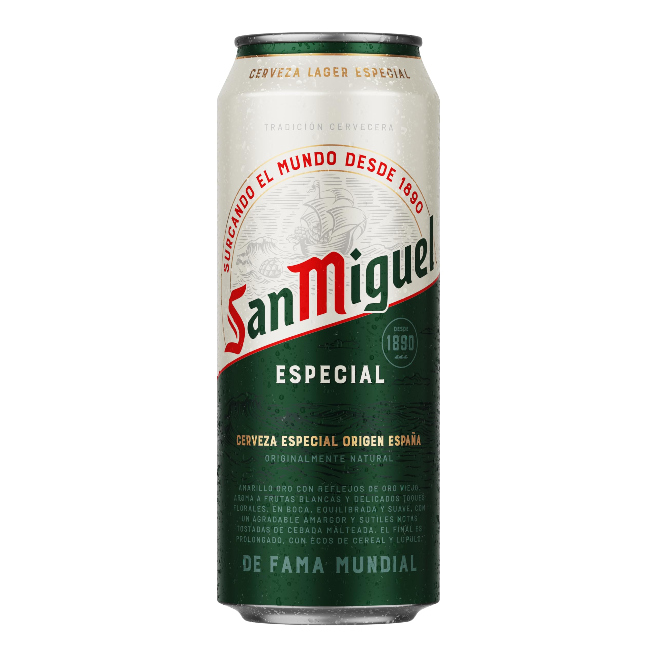 San Miguel Especial Lager, Pack 12 Latas x 33cl, Cerveza Premium Española, Calidad Tradicional y Sabor Refrescante, 5.4% Volumen de Alcohol — view 9