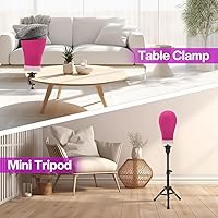 Vista 8 de Neverland Beauty & Health Soporte de peluca con cabeza, cabeza de maniquí con soporte de peluca trípode, juego de cabeza de maniquí de lona