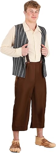 Miniatura 6 de Disfraz de Señor de los Anillos Samwise para adulto, auténtico disfraz de Samwise Halloween y traje de cosplay