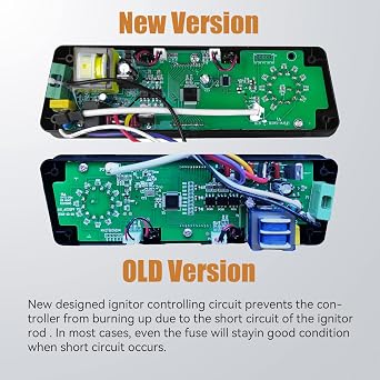 JZW-Shop Upgraded Control Board for Pit Boss Wood Pellet Grill, LCD Display