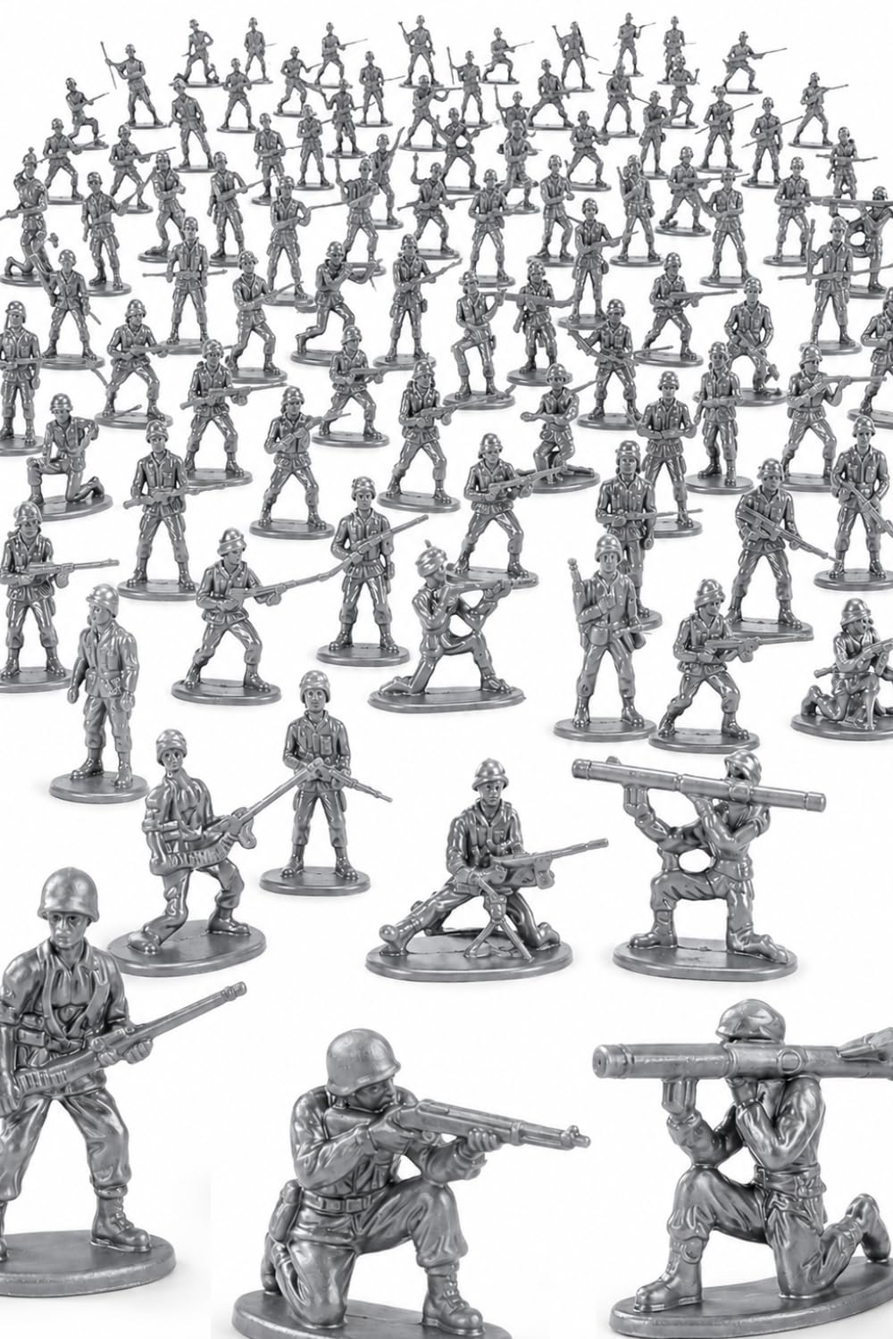 Amazon.co.jp: 軍隊フィギア 兵士フィギア 軍人フィギア 100体 種類