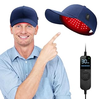 Laser Hair Growth Cap, Red Light Hat For Hair, Blue - Amazon product rated Grade A