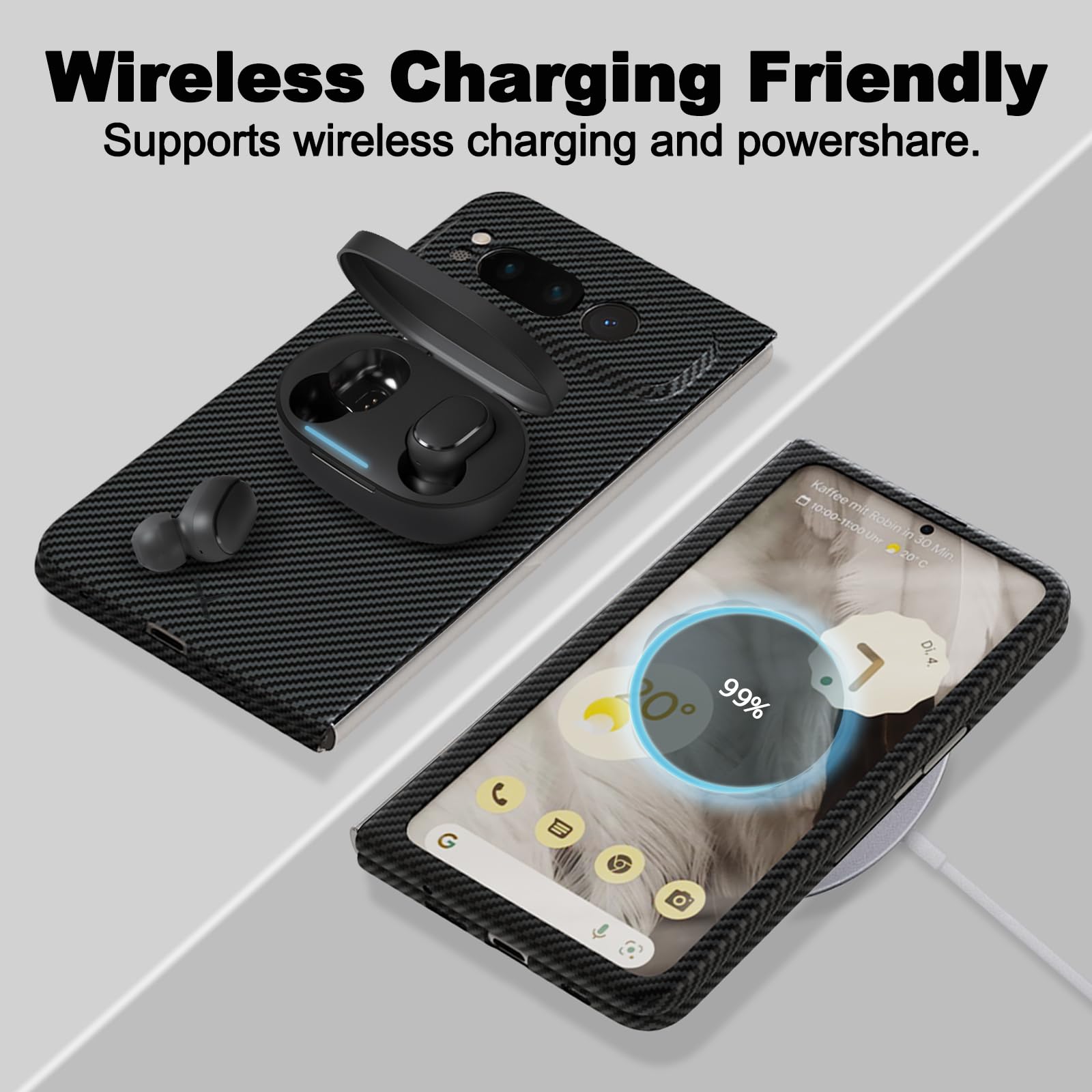 ジャンク / Google Pixel 7 Pro アラミド繊維ケースつき ジャンク / Google Pixel 7 Pro アラミド繊維ケースつき