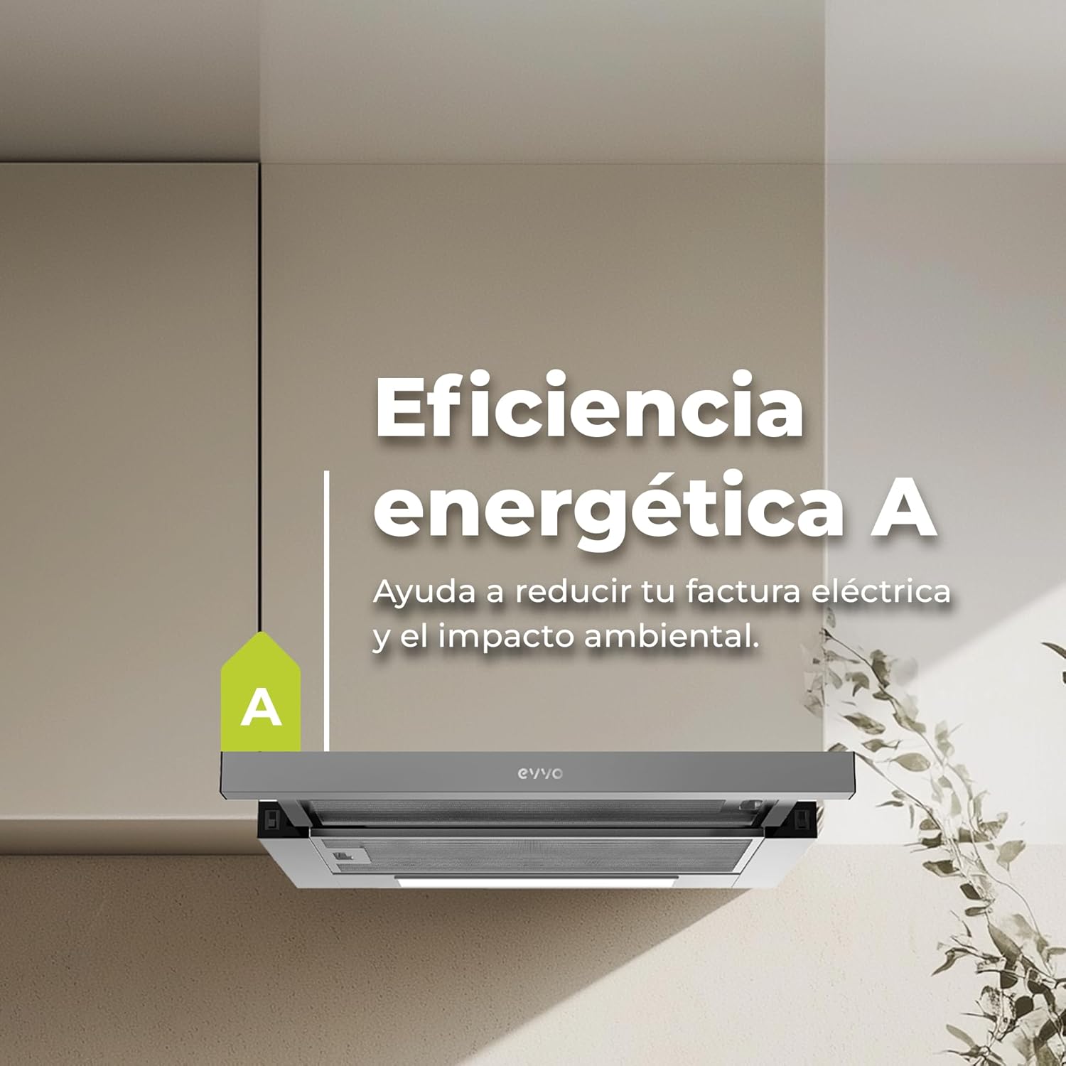 EVVO CE11 Hood with Energy Efficiency A rating