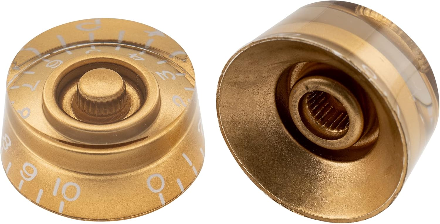 Musiclily Pro M8 Metrische Wraparound Brug Studs en Inserts Bussen voor Epiphone Les Paul Style Elektrische Gitaar, Nikkel(Set van 2