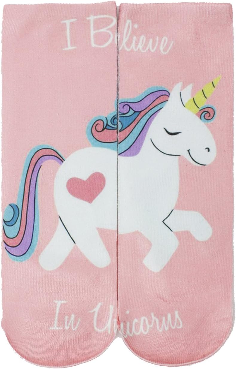 Danial Unisex Funny Crazy 3D Cartoon Animals Unicorn Pattern Cotton Crew Socks Value Pack