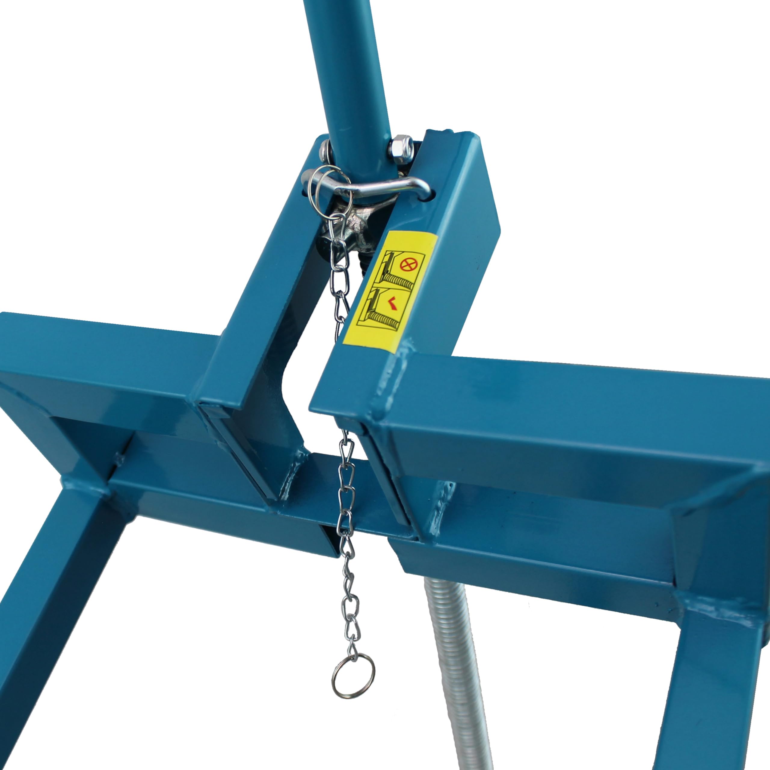 BITUXX Hebevorrichtung Rasentraktor-Heber Aufsitzmäher Mowerlifter 400kg Belastung +40° Neigung +100cm Auffahrbreite