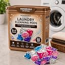 MAMABHANJA ENTERPRISE Pods 5 in 1 Laundry Detergent Capsules | Spring Meadow Fragrance | Deep Stain Removal | Tough Odor Eliminator | Fabric Whitener & Brightener (10, Spring Meadow Fragrance/) gallery image