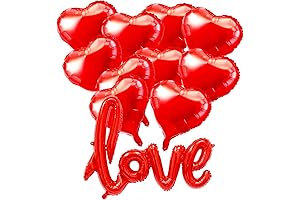 Soochat 11Pcs Valentine's Day Balloon Decorations Kitt