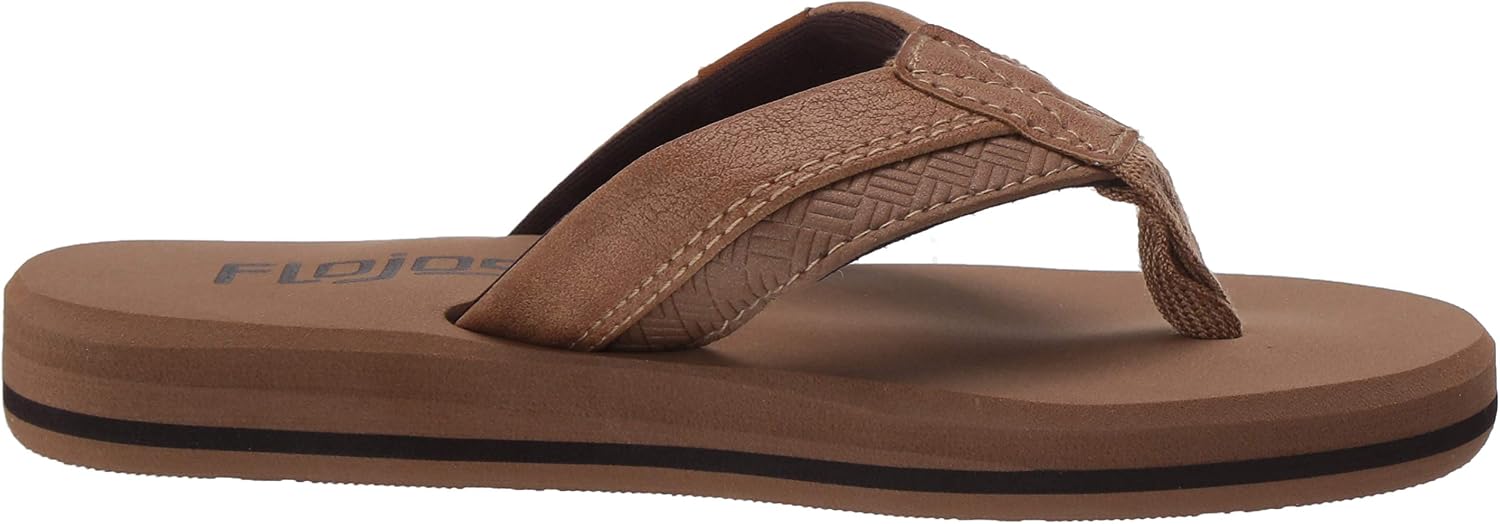Flojos Kid's Ryan Sandal, Tutone Strap With Arch Support