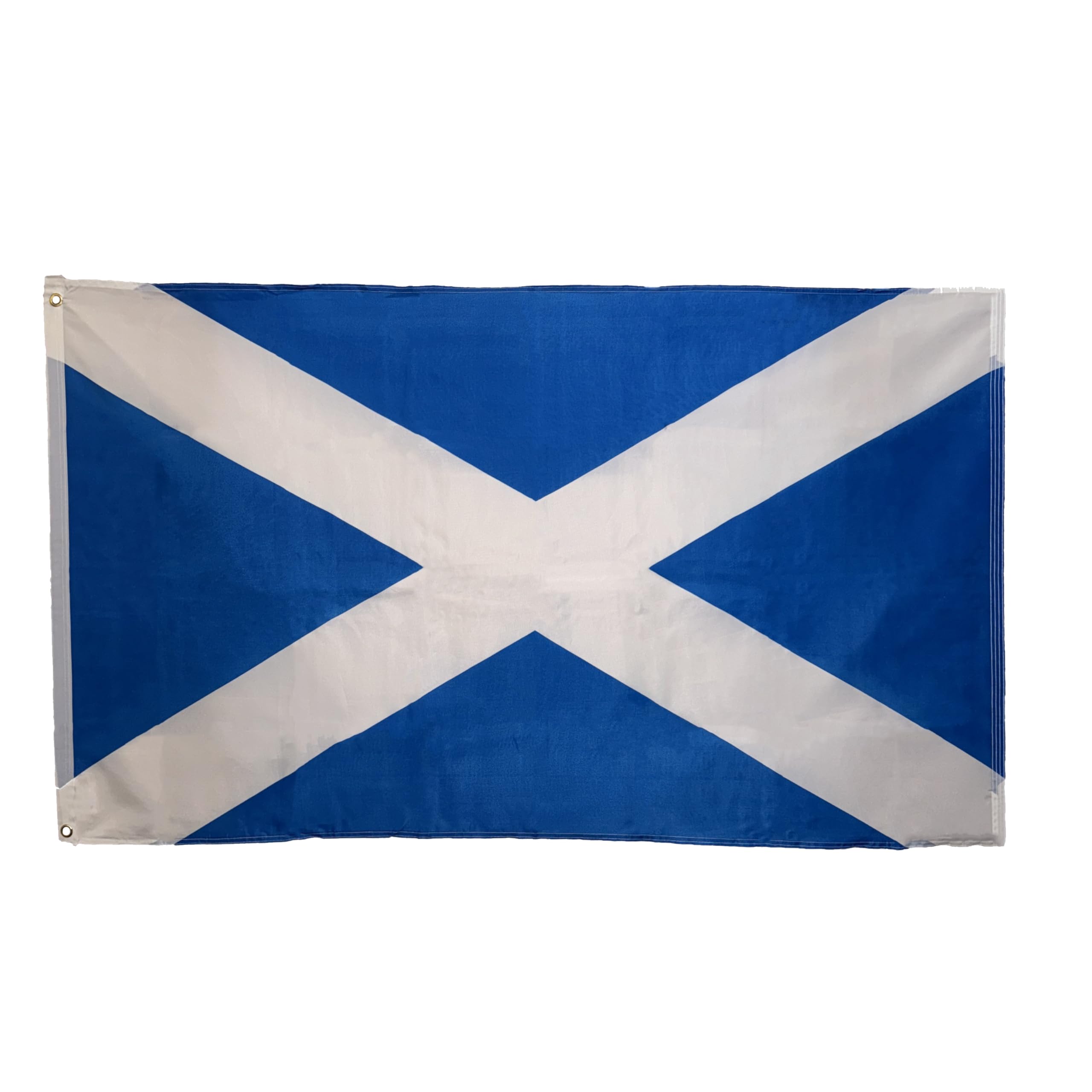 Flagtex St Andrews Light Blue Heavy Duty Flag 210D Nylon with Eyelets 3ft x 2ft (90cm x 60cm)