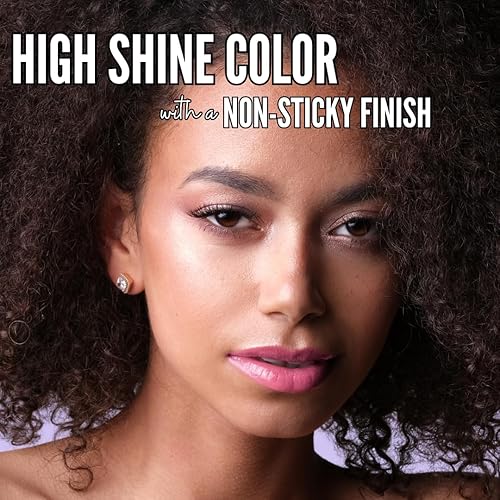 Miniatura 3 de Mynena Brillo de labios rosa claro brillante  Fórmula hidratante ligera no pegajosa  Vegano sin crueldad animal sin parabenos  Decoración de lápiz