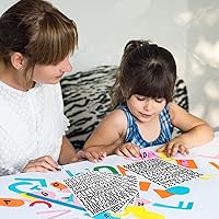 Vista 6 de 10 hojas de calcomanías de letras de vinilo negro, 1200 piezas de calcomanías autoadhesivas de números y alfabeto, números de buzón para letreros