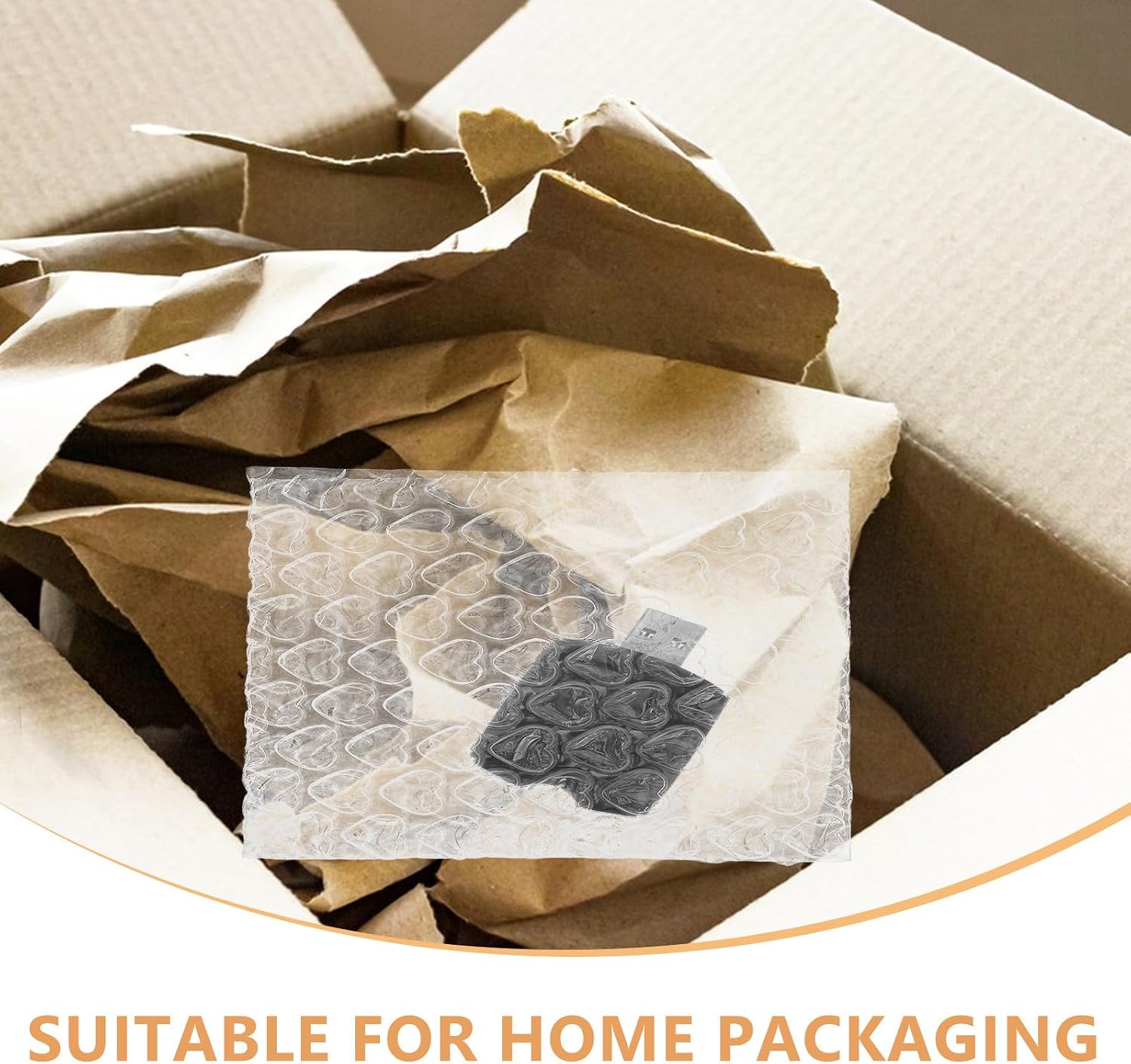 100Pcs Bubble Shipping Bags Thickened Anti-Shock Bubble Pouch Bags Protective Packaging Wraps for Moving and