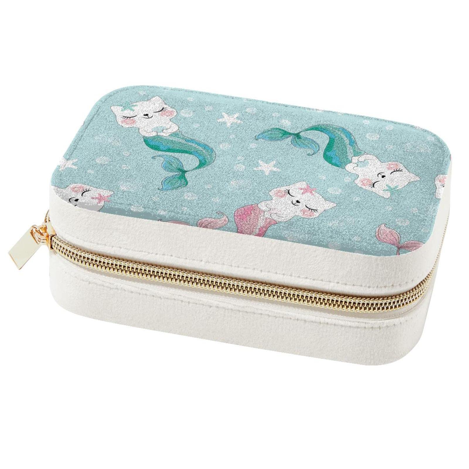Boîte à bijoux de voyage pour fille idéale pour les vacances