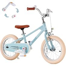 دراجة RoyalBaby EZ للأطفال، 12 14 16 18 بوصة قابلة للتحويل إلى دراجة دواسة للأولاد والبنات،دراجة للمبتدئين للأعمار من 2 إلى 9 سنوات