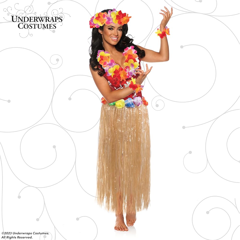 Amazon.com: UNDERWRAPS Hawaiian Women Accessory Kit - Hawaiian