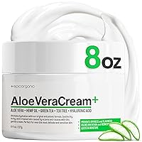 Vista 1 de Crema hidratante facial y corporal de aloe vera