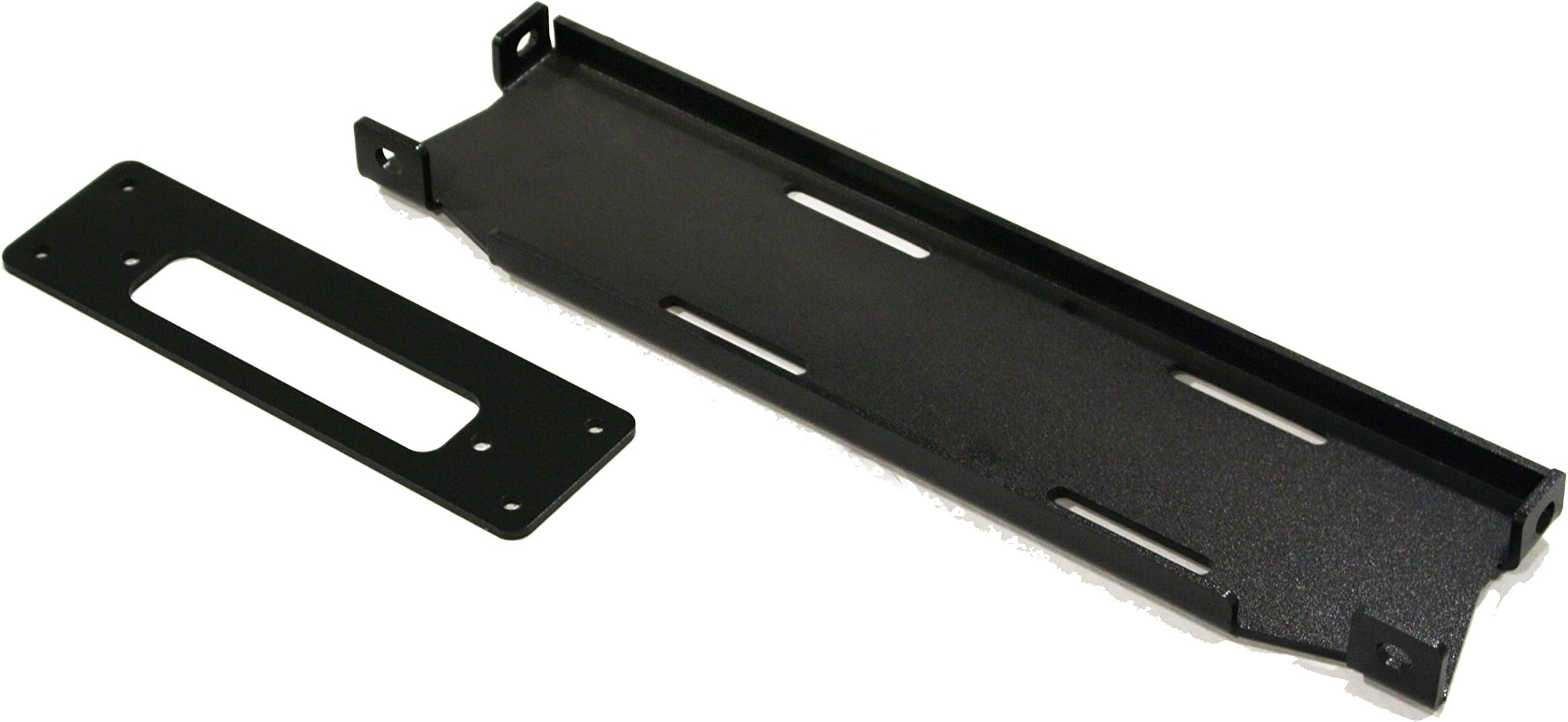 Rock Hard 4x4 Patriot Series Winch Mounting Plate for 10A/Hardrock Edition Front Bumpers for Jeep Wrangler JK 2/4DR 2007-2017